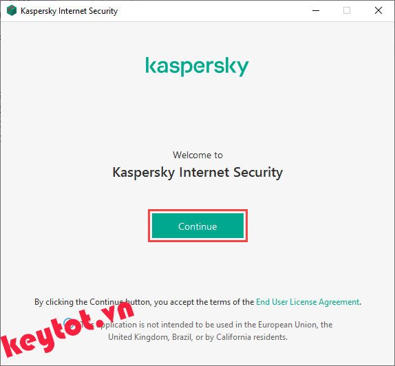 cài đặt Kaspersky Internet Security 